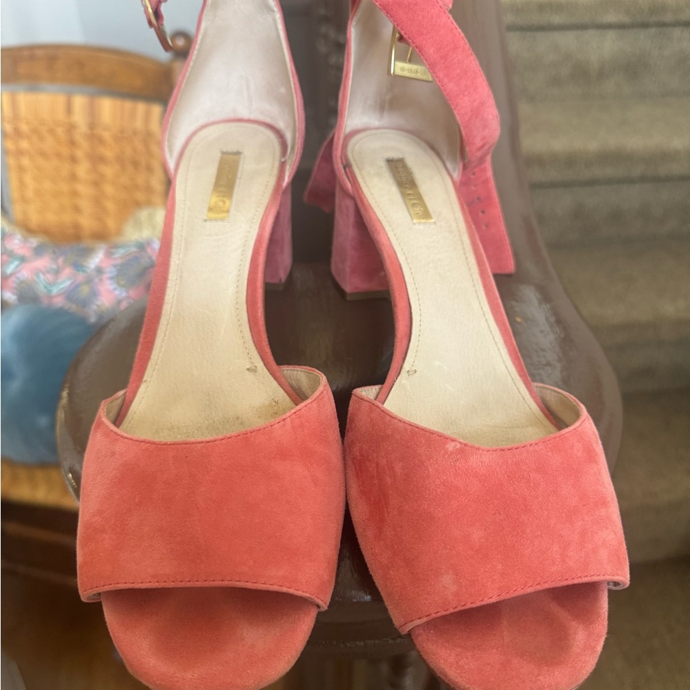 Louise et Cie Coral Suede Heels